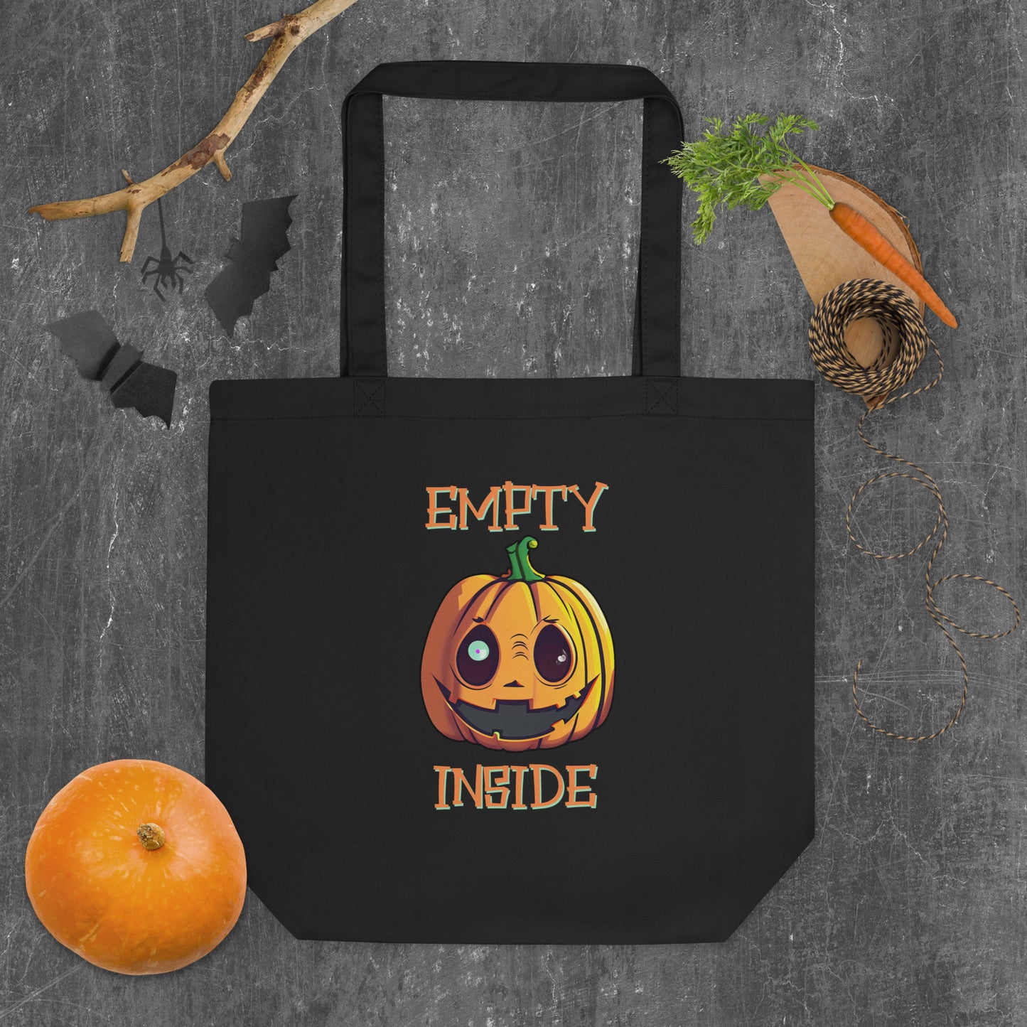 "Empty Inside" Funny Halloween Tote Bag