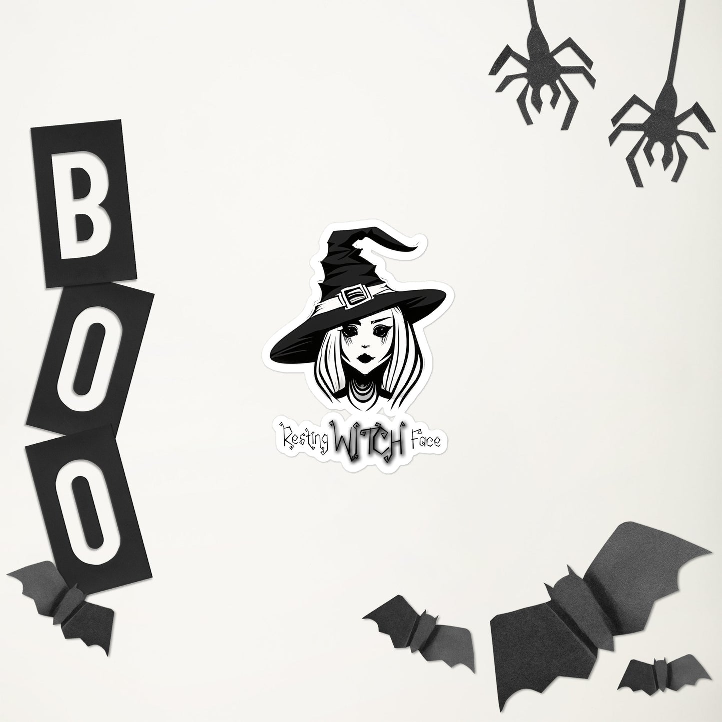 "Resting Witch Face" Funny Sticker