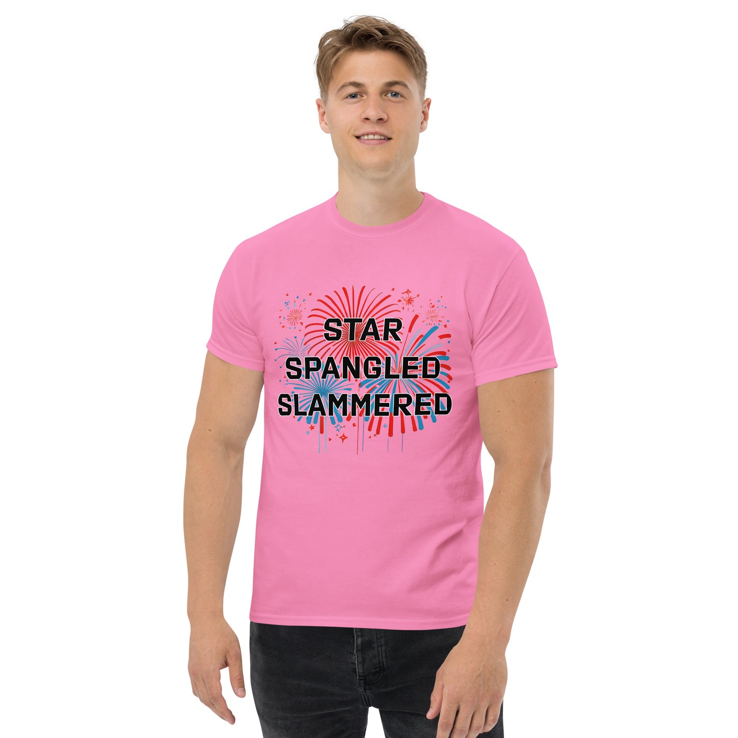 "Star Spangled Slammered" Funny 4th of July T-Shirt