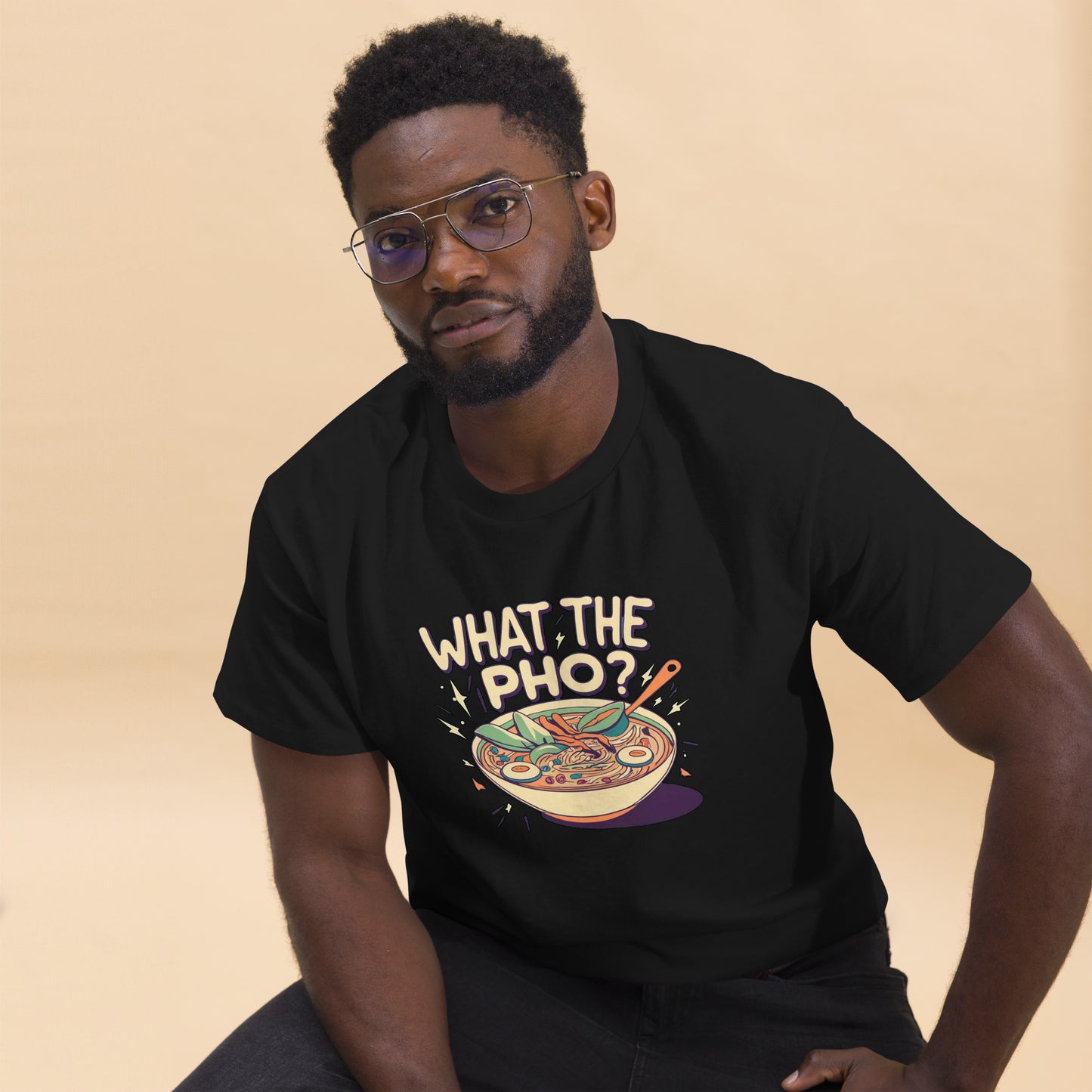 "What The Pho" Funny Culinary T-Shirt