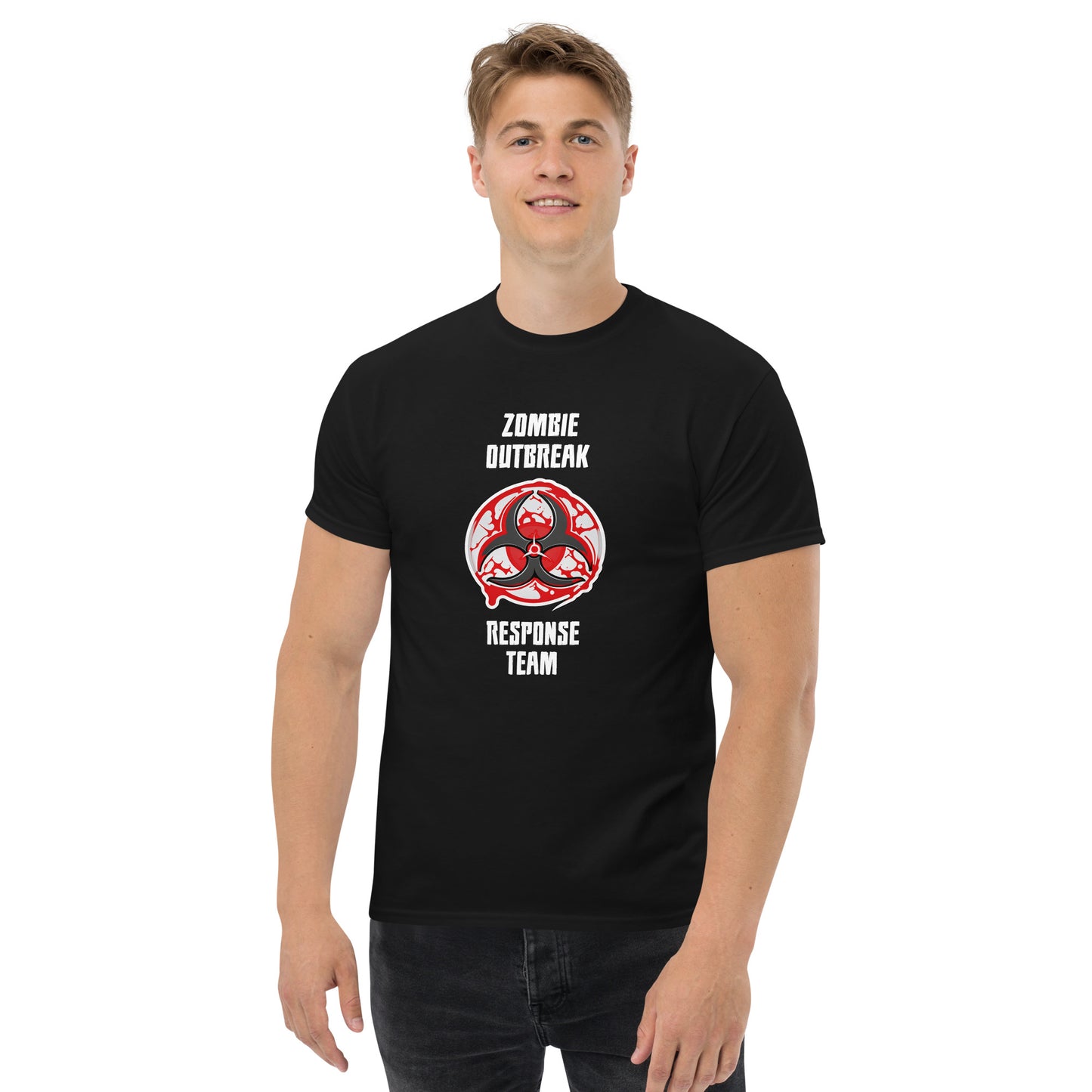 "Zombie Outbreak Response Team" Funny Halloween T-Shirt