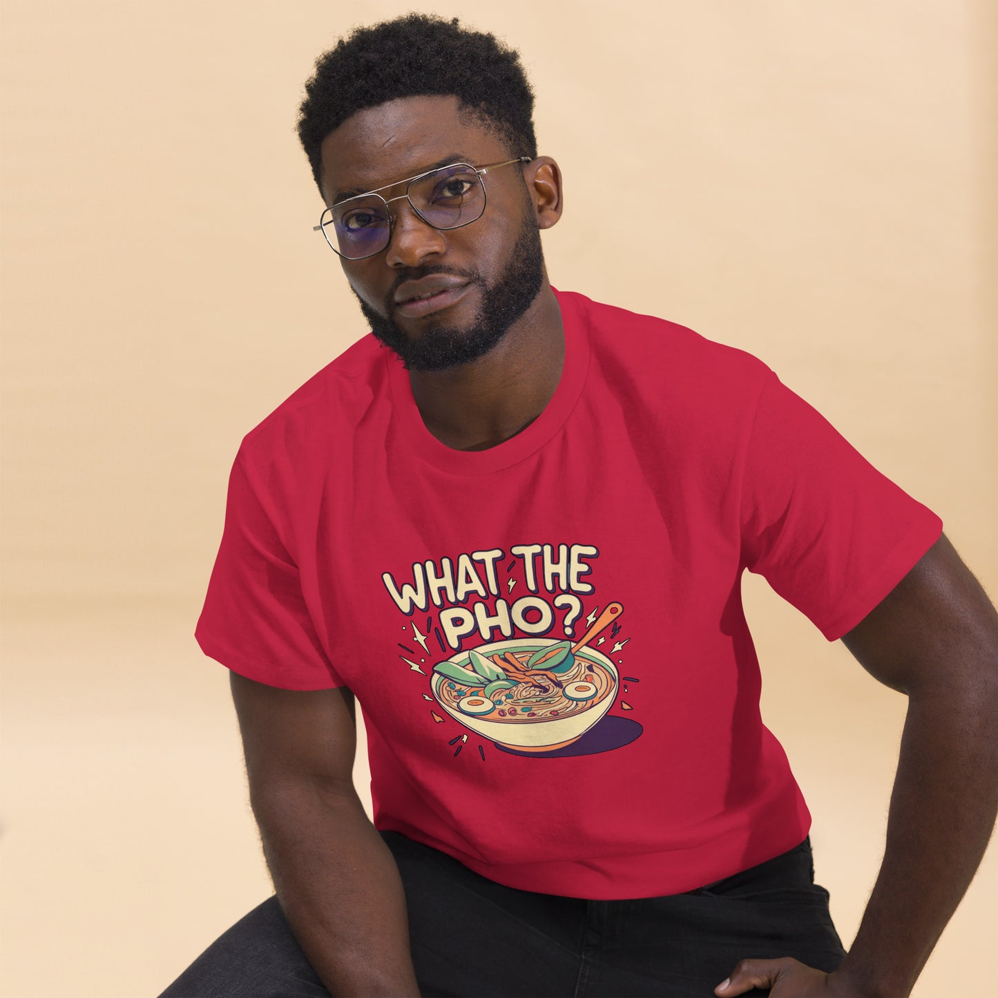 "What The Pho" Funny Culinary T-Shirt