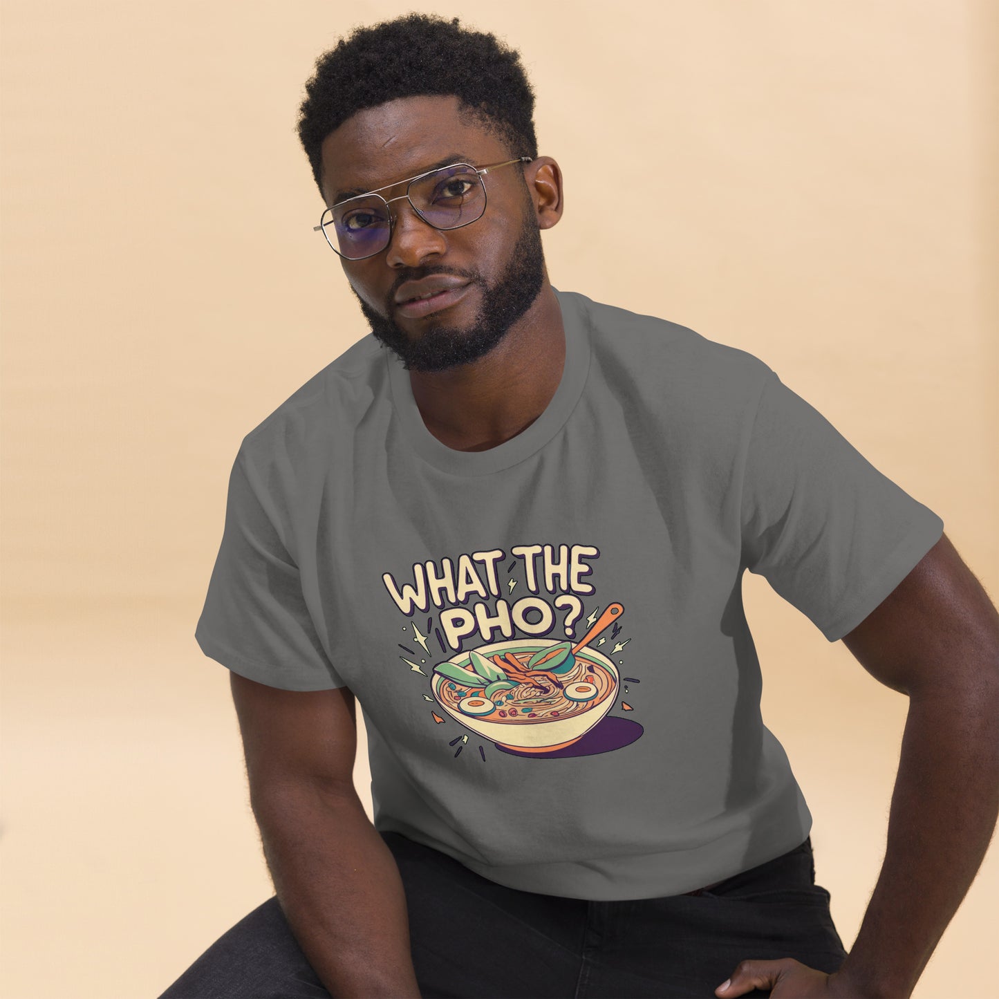 "What The Pho" Funny Culinary T-Shirt