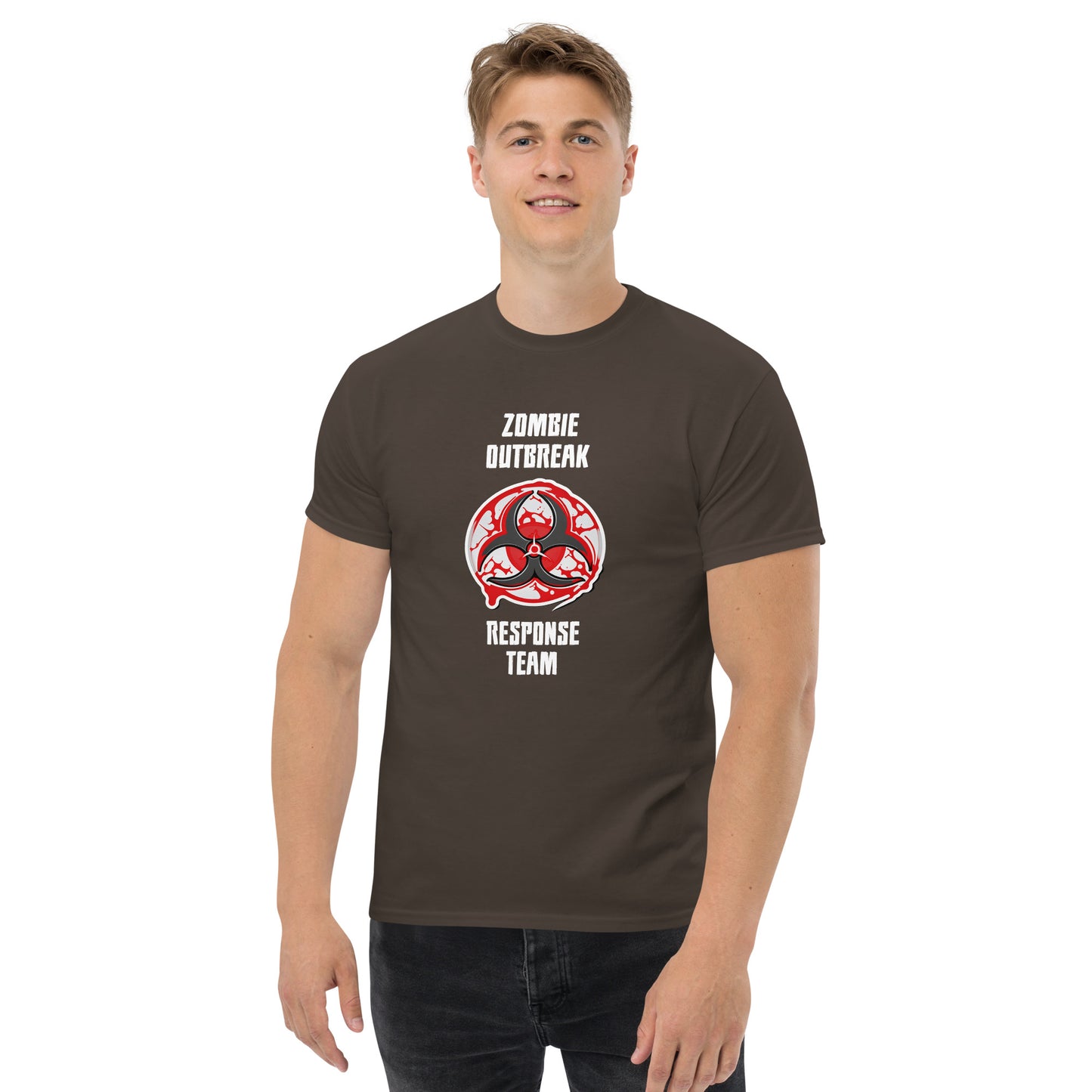 "Zombie Outbreak Response Team" Funny Halloween T-Shirt