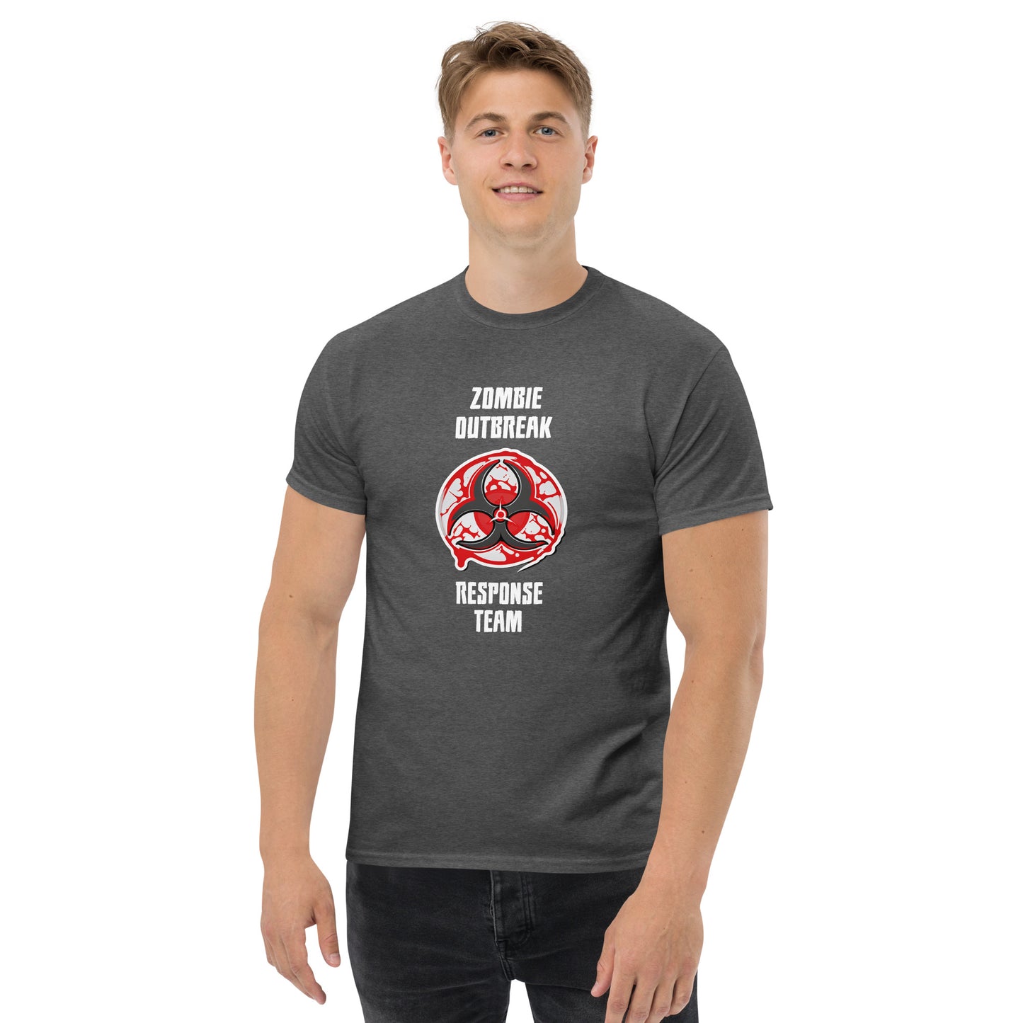 "Zombie Outbreak Response Team" Funny Halloween T-Shirt