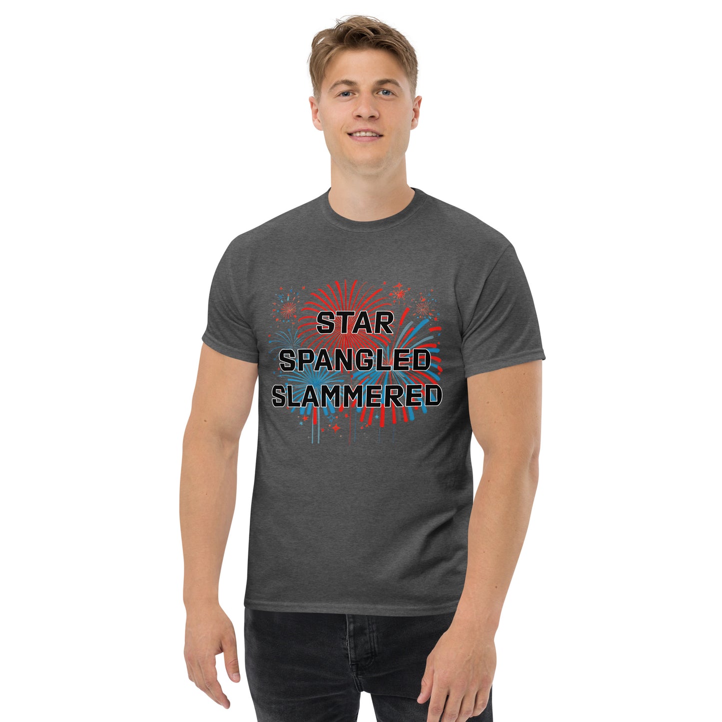 "Star Spangled Slammered" Funny 4th of July T-Shirt