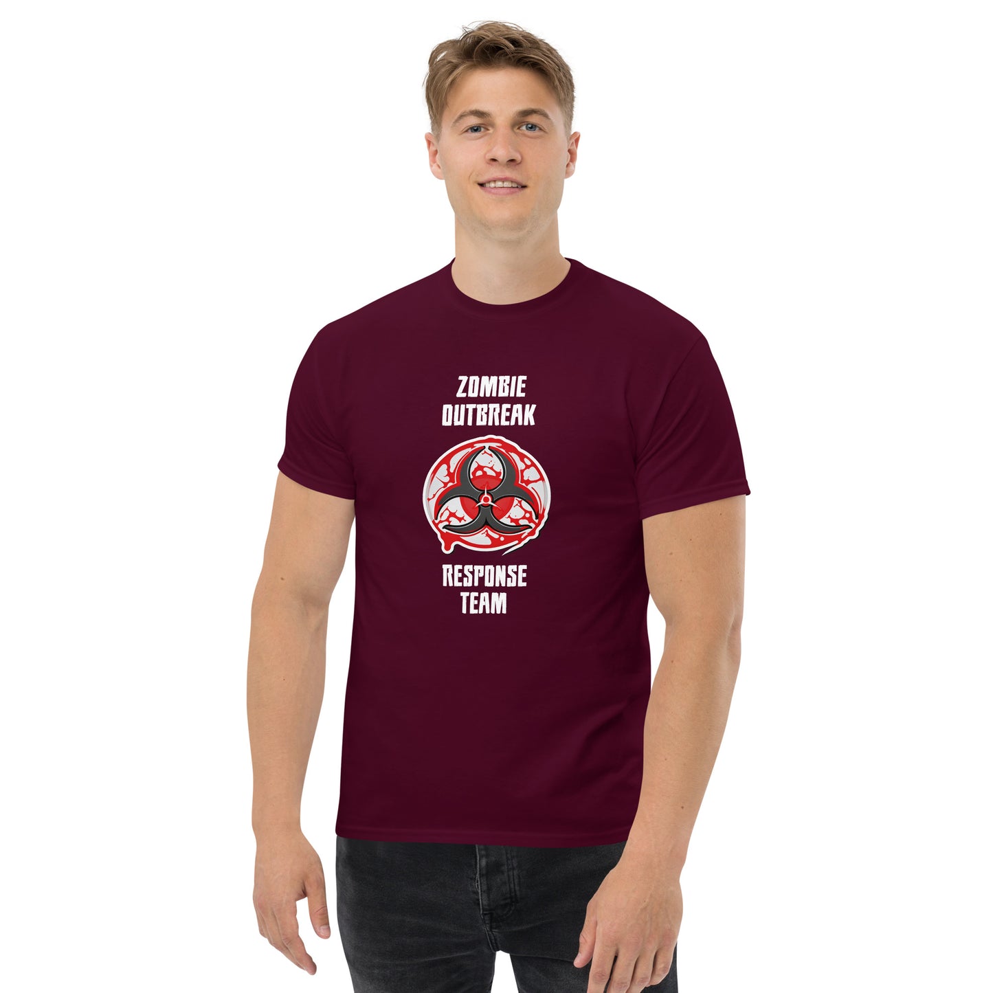 "Zombie Outbreak Response Team" Funny Halloween T-Shirt