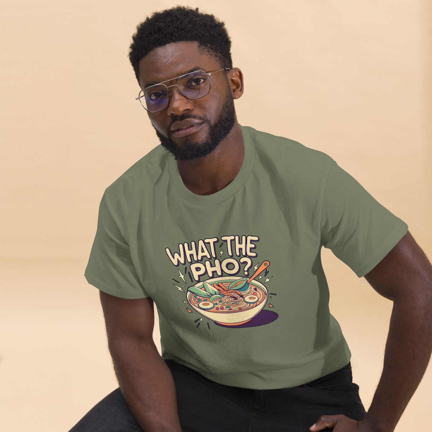 "What The Pho" Funny Culinary T-Shirt