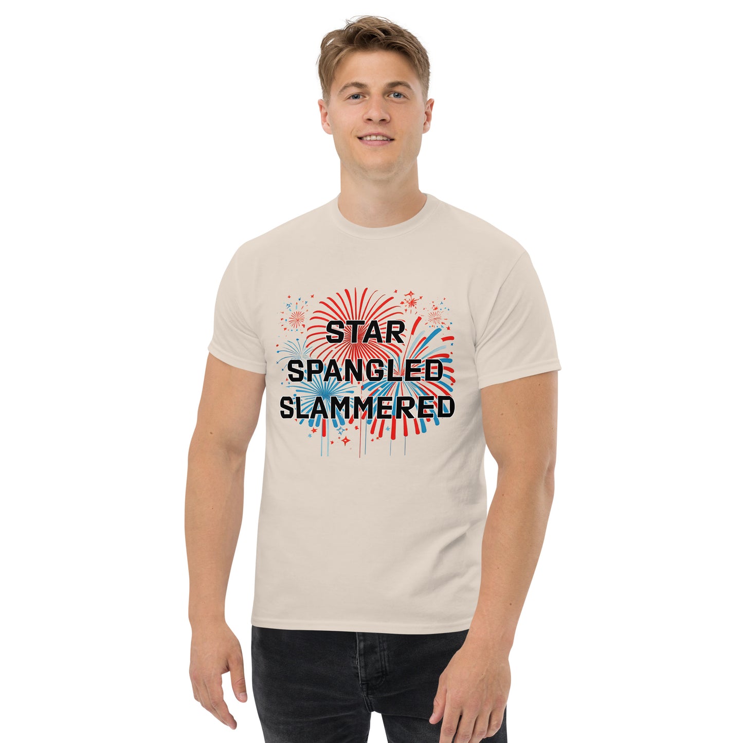 "Star Spangled Slammered" Funny 4th of July T-Shirt