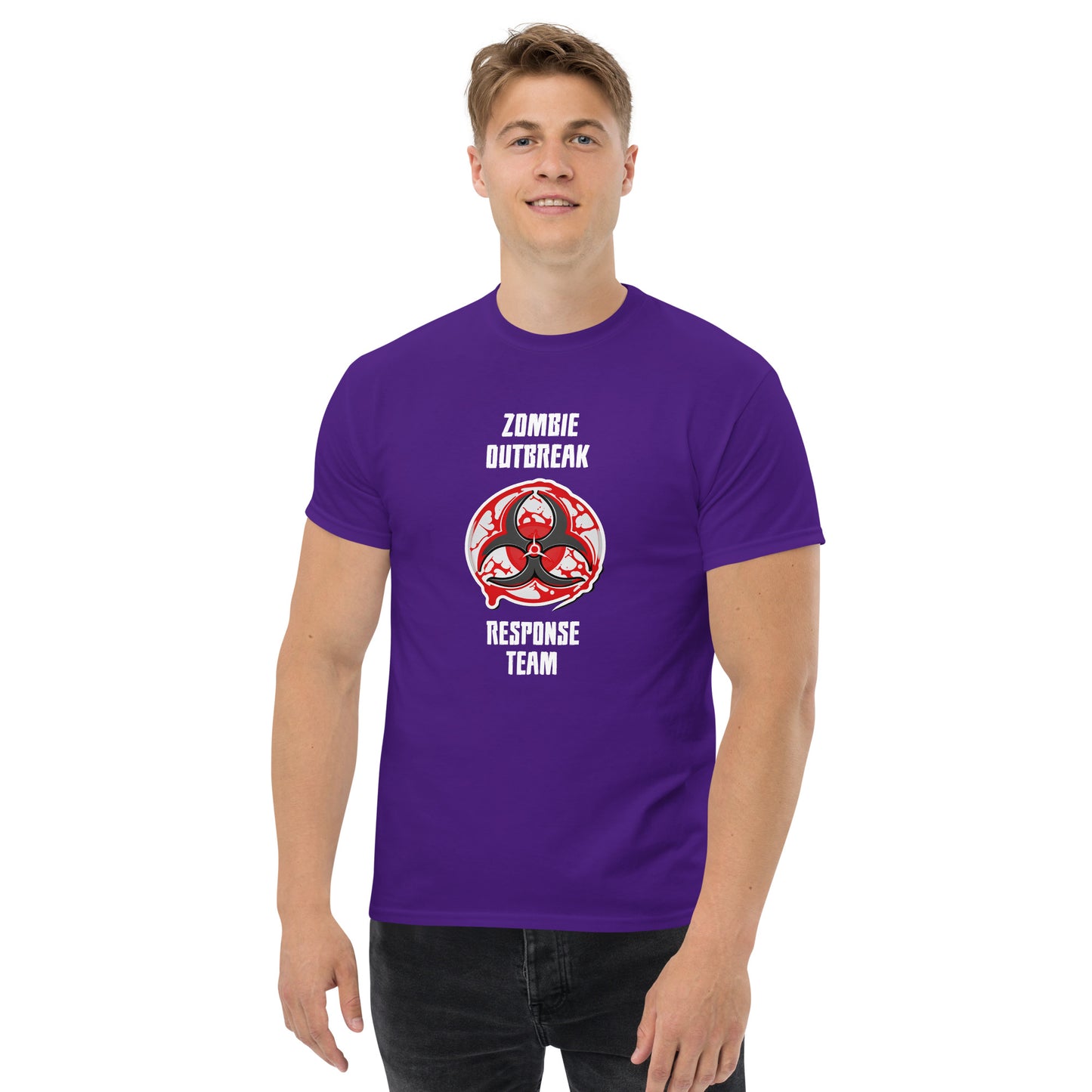 "Zombie Outbreak Response Team" Funny Halloween T-Shirt