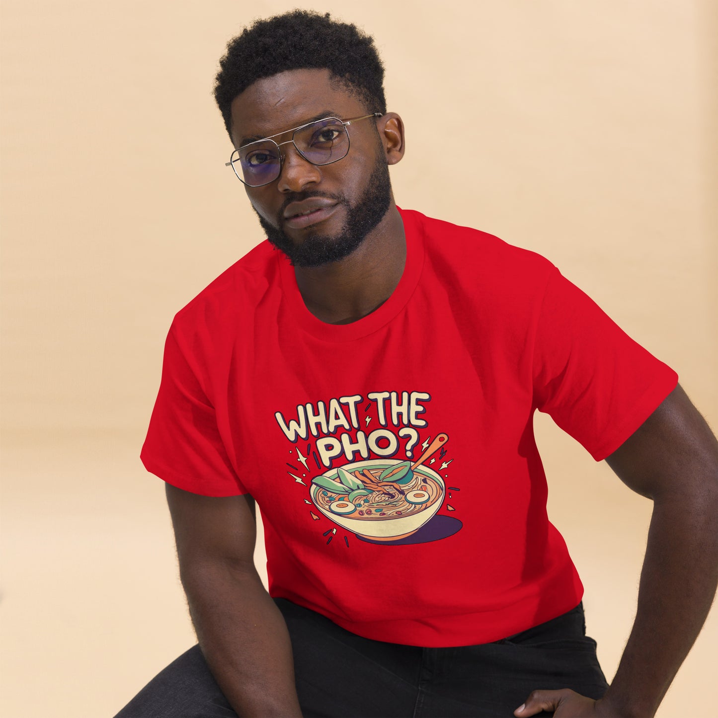 "What The Pho" Funny Culinary T-Shirt