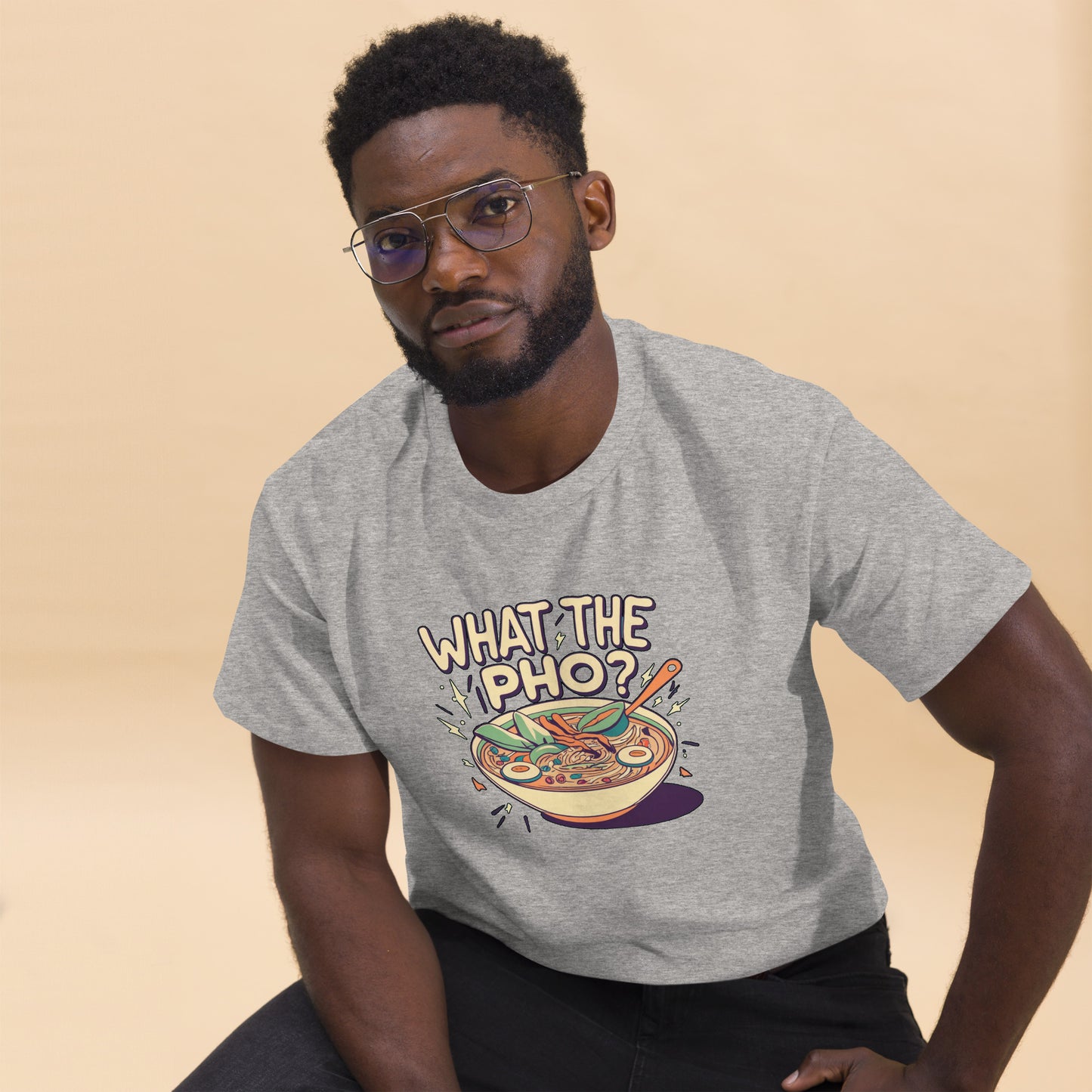"What The Pho" Funny Culinary T-Shirt