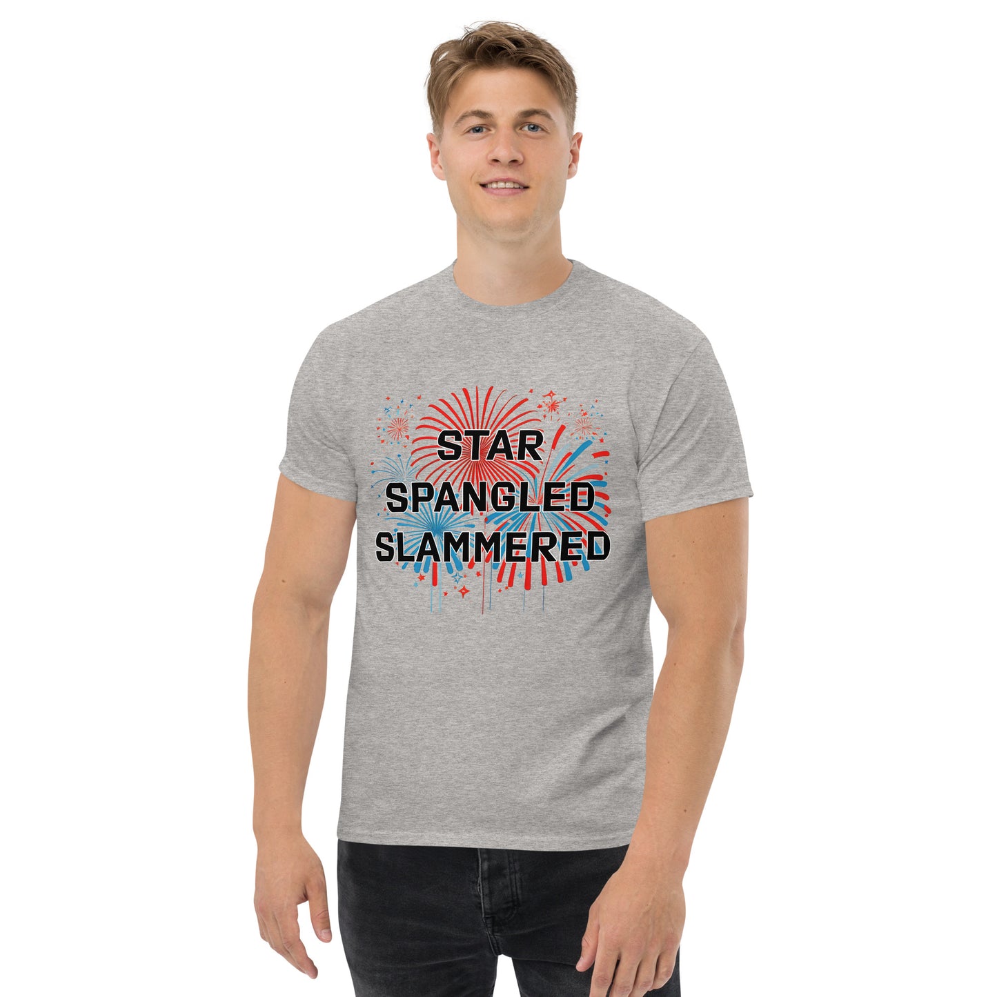 "Star Spangled Slammered" Funny 4th of July T-Shirt