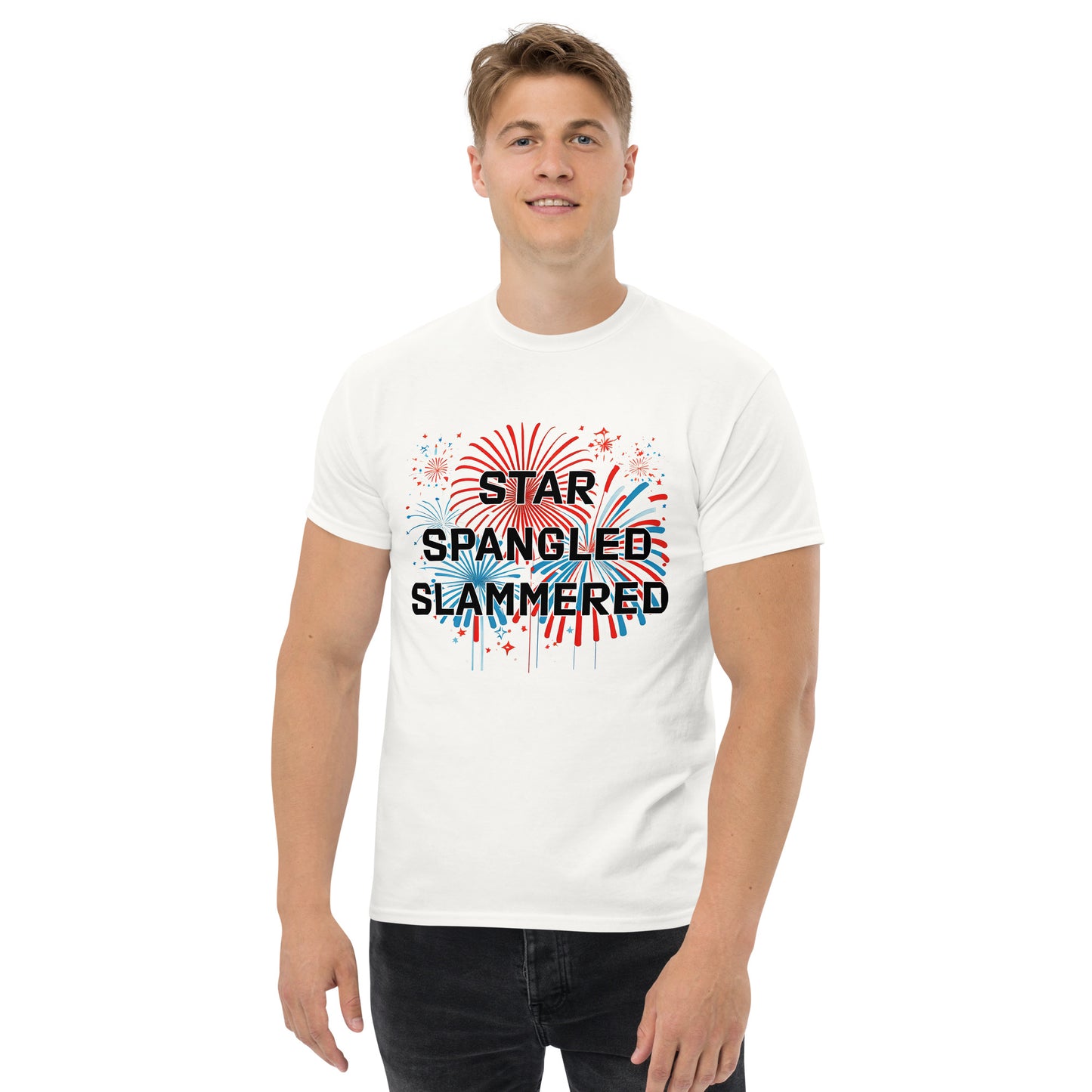"Star Spangled Slammered" Funny 4th of July T-Shirt