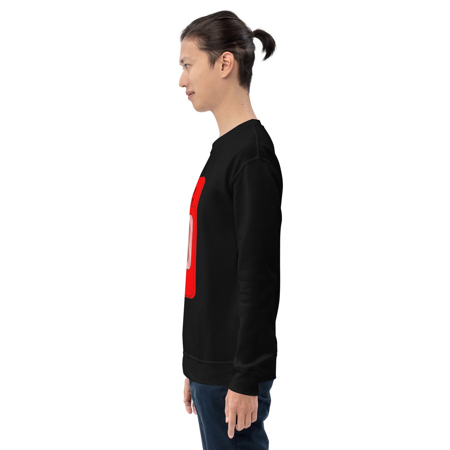 "In Queso Emergency Break Glass" Funny Sweatshirt