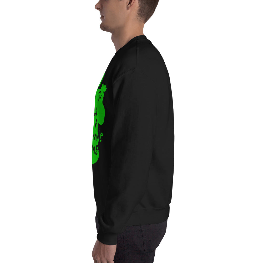 "Scars On The Back Are A Swordsman's Shame" Zoro Inspired Quote Sweatshirt One Piece (Dark Fabric)
