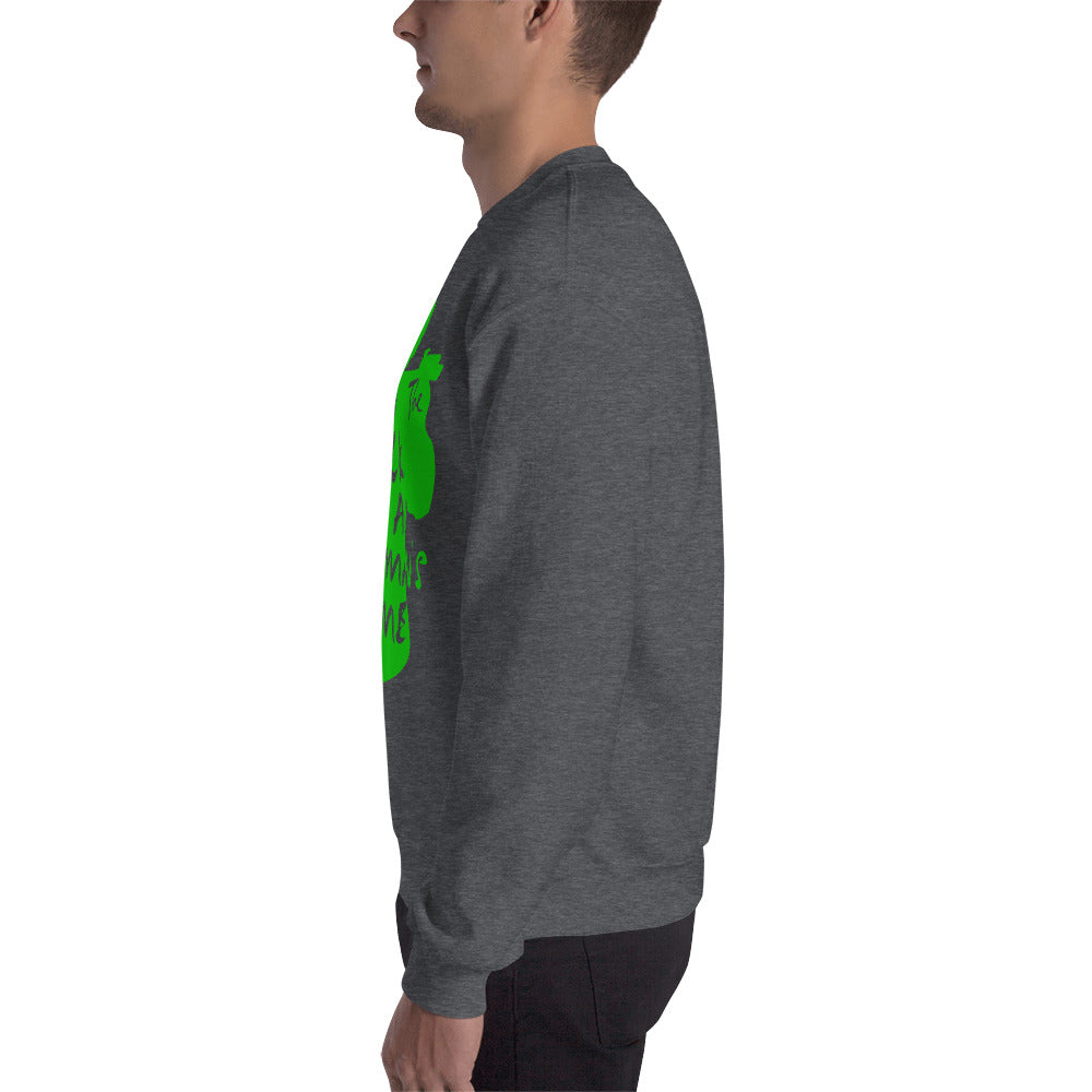 "Scars On The Back Are A Swordsman's Shame" Zoro Inspired Quote Sweatshirt One Piece (Dark Fabric)