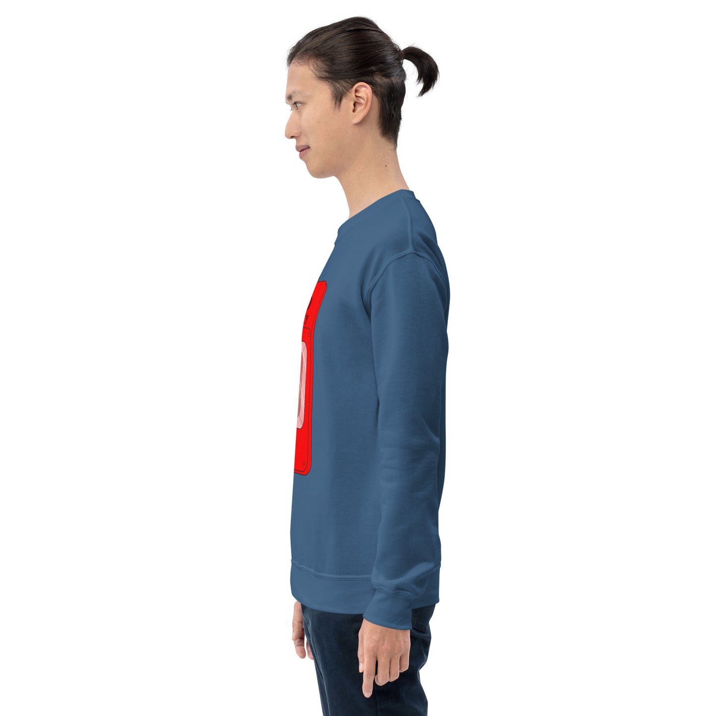 "In Queso Emergency Break Glass" Funny Sweatshirt