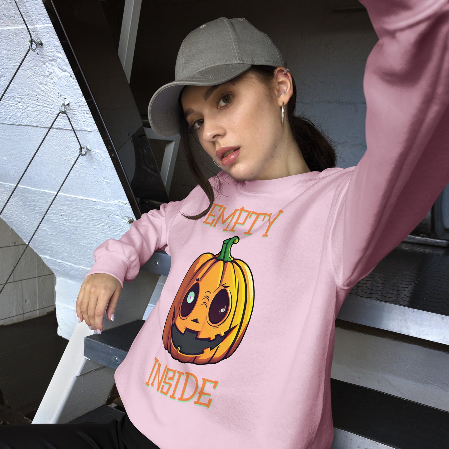 "Empty Inside" Funny Halloween Sweatshirt