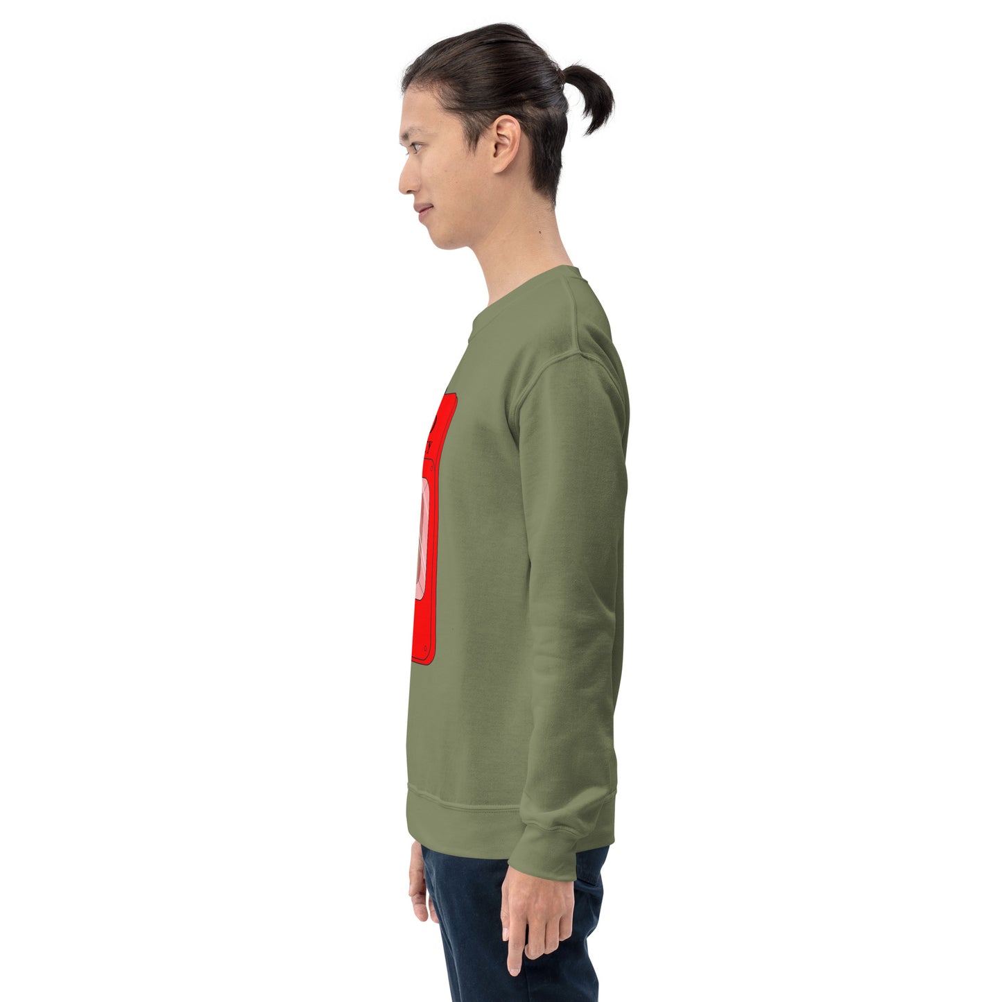 "In Queso Emergency Break Glass" Funny Sweatshirt