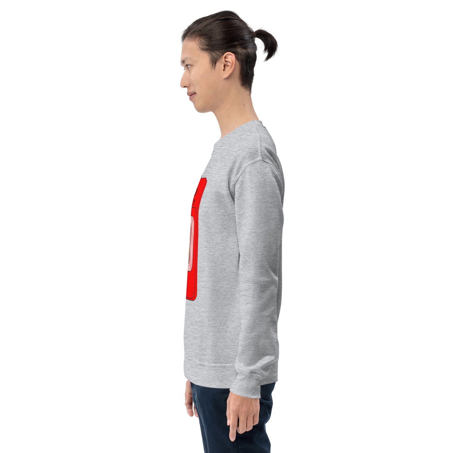 "In Queso Emergency Break Glass" Funny Sweatshirt