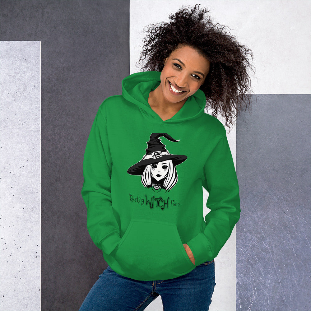 "Resting Witch Face" Funny Halloween Hoodie
