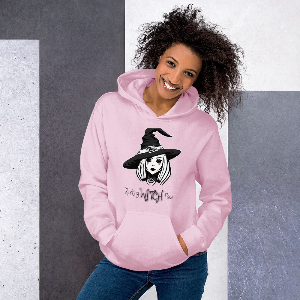 "Resting Witch Face" Funny Halloween Hoodie