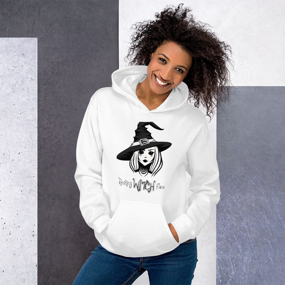 "Resting Witch Face" Funny Halloween Hoodie