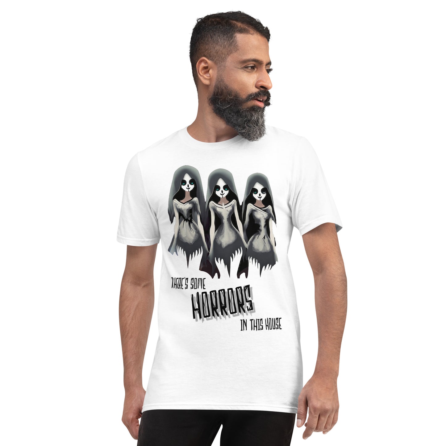 "There's Some Horrors In This House" Funny Halloween T-Shirt