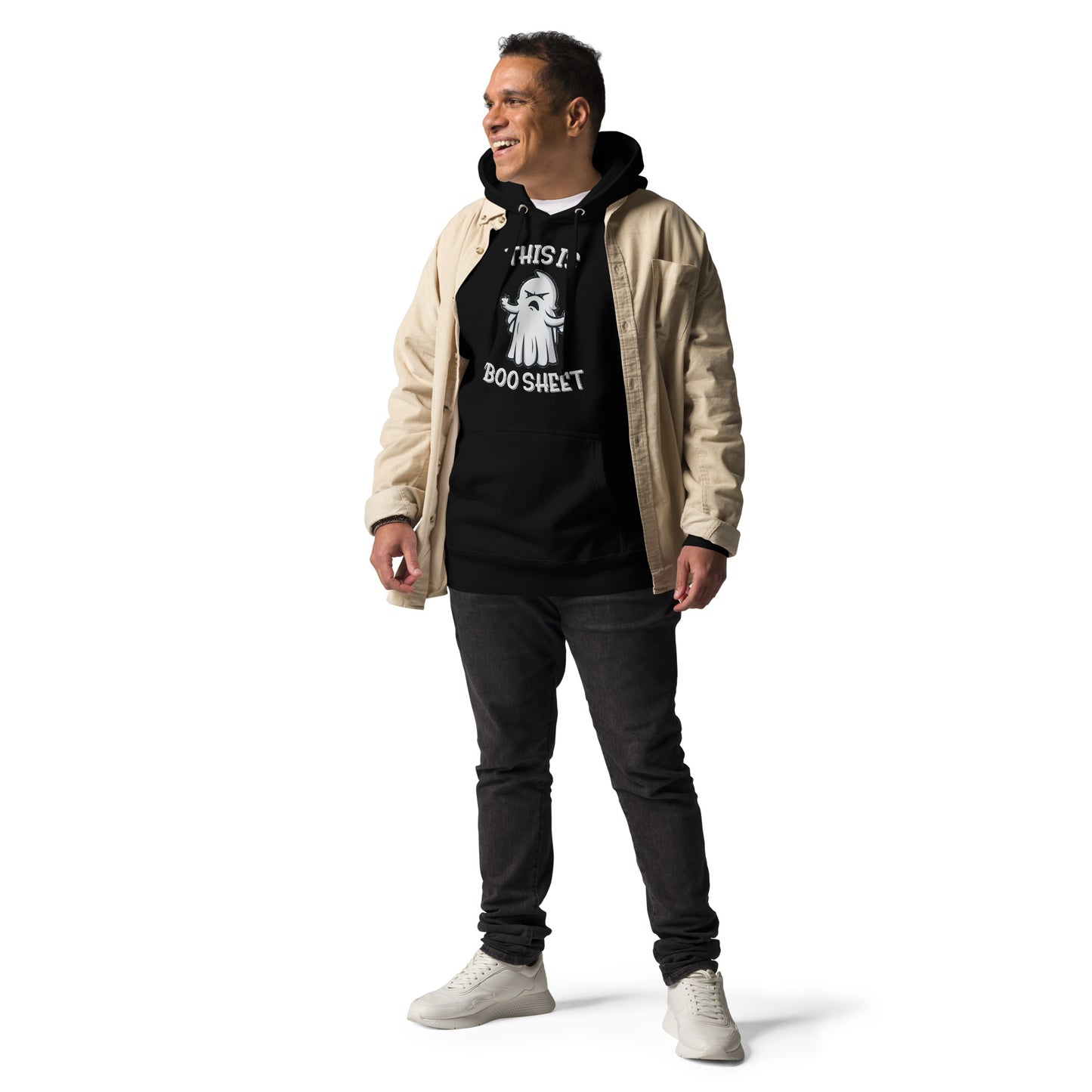 "This Is Boo Sheet" Funny Halloween Unisex Hoodie