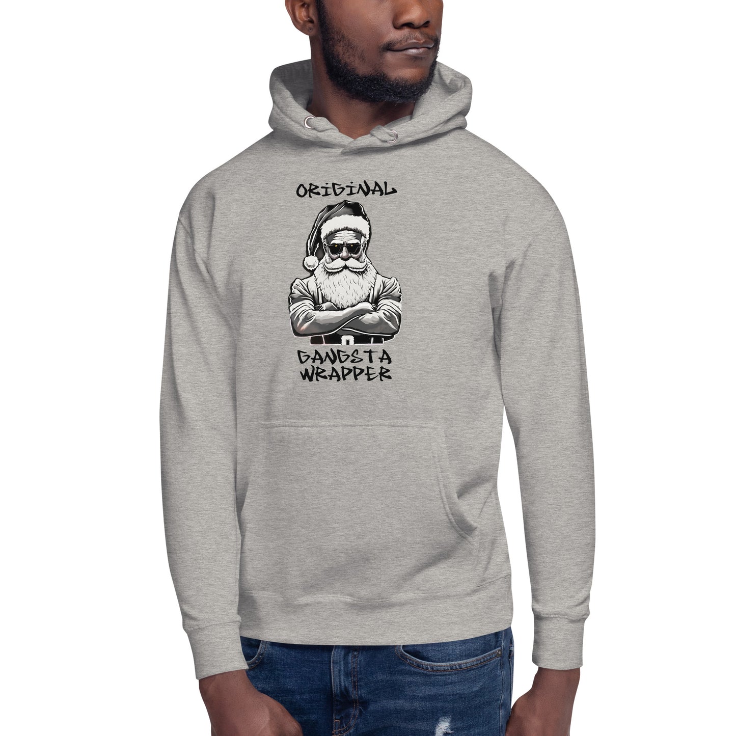 "Original Gangsta Wrapper" Funny Christmas Hoodie