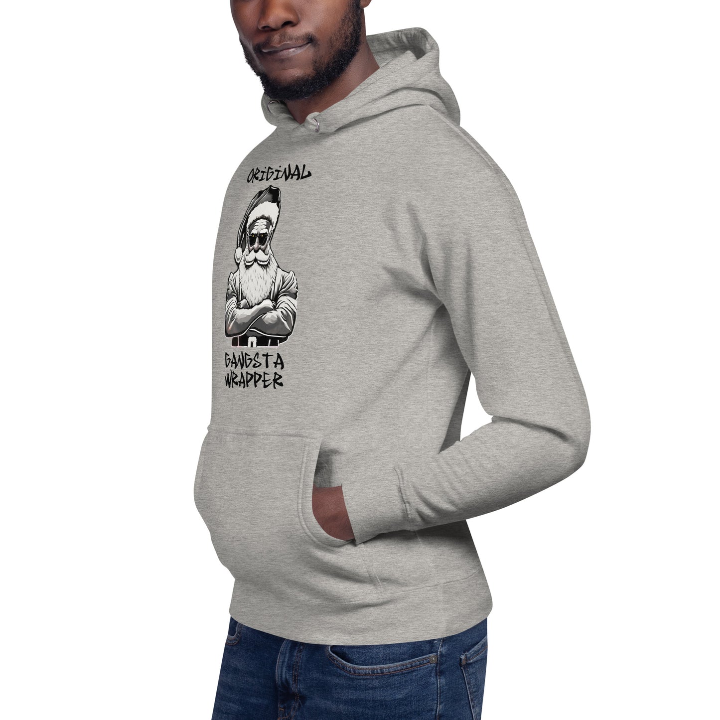 "Original Gangsta Wrapper" Funny Christmas Hoodie