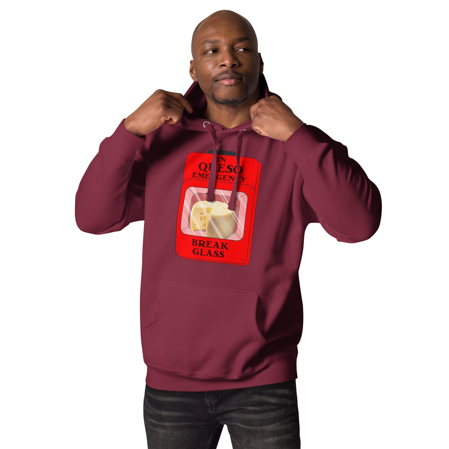 "In Queso Emergency Break Glass" Hoodie