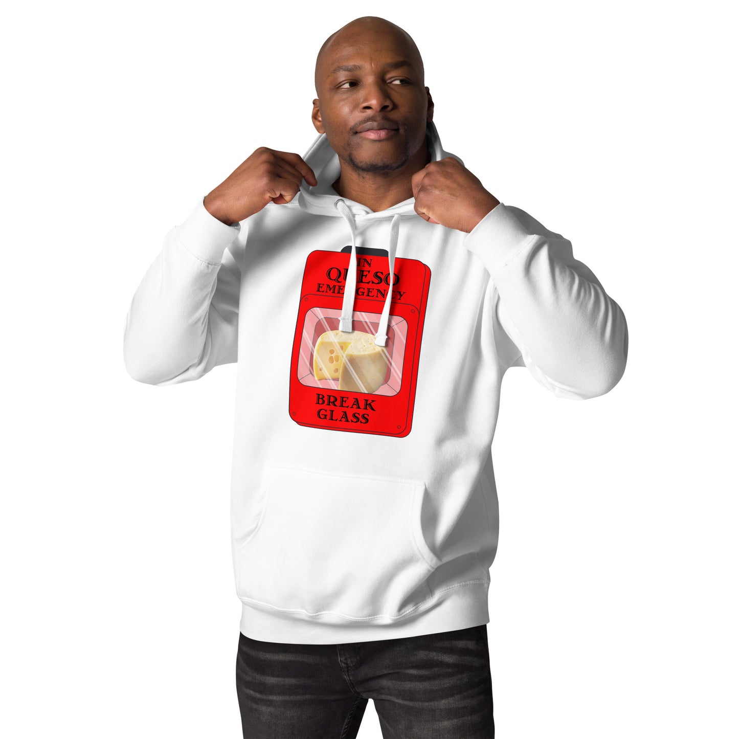 "In Queso Emergency Break Glass" Hoodie