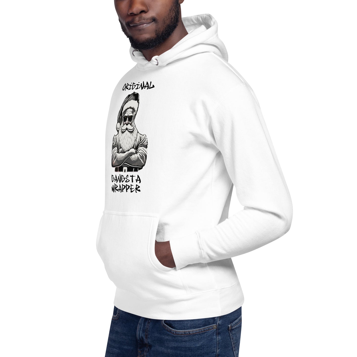 "Original Gangsta Wrapper" Funny Christmas Hoodie