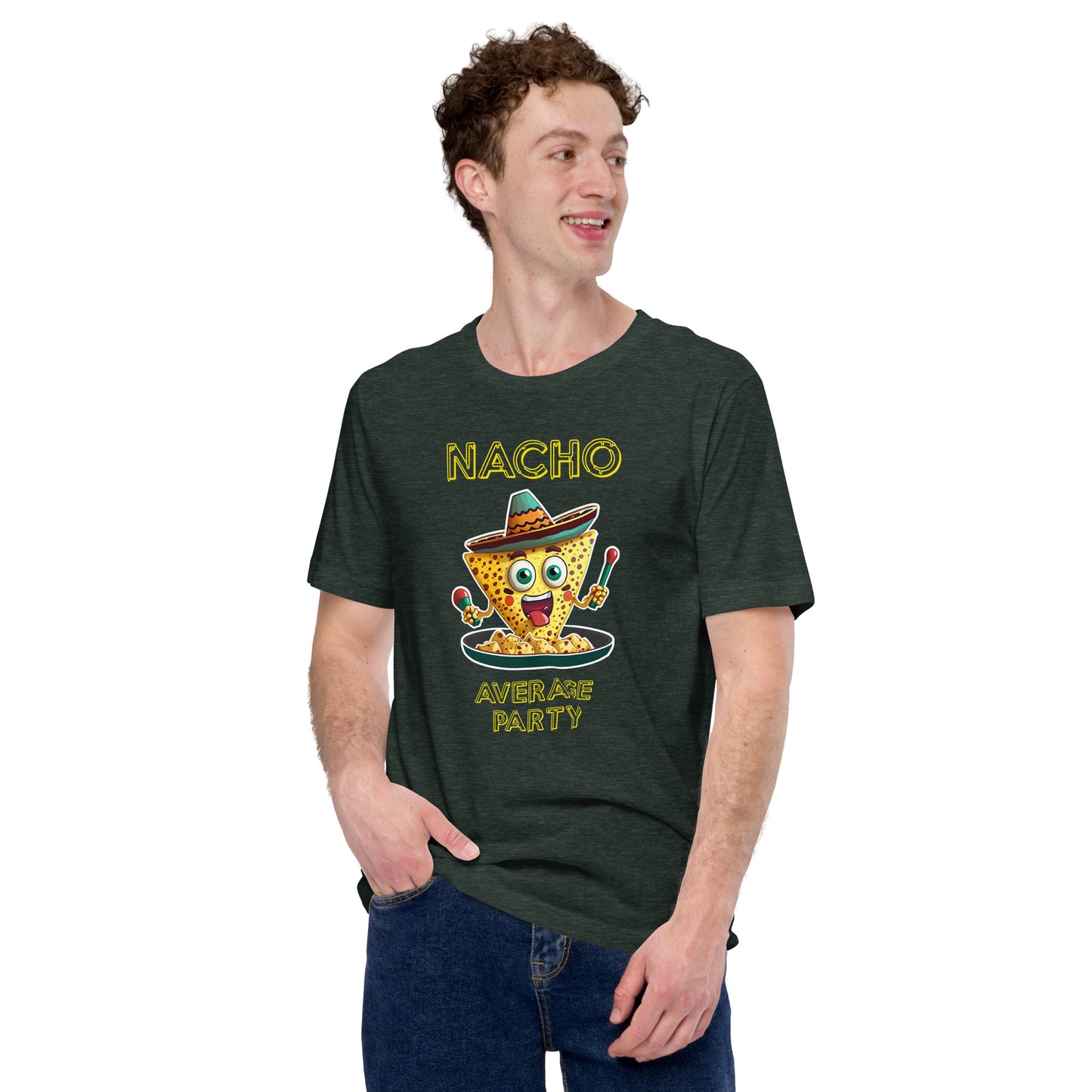 "Nacho Average Party" Funny T-Shirt
