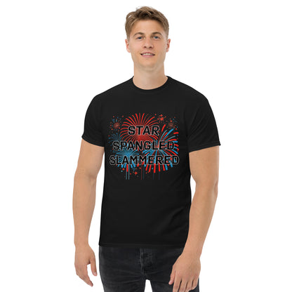 "Star Spangled Slammered" Funny 4th of July T-Shirt