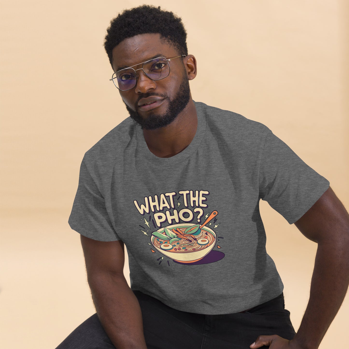 "What The Pho" Funny Culinary T-Shirt