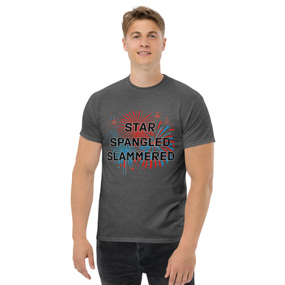 "Star Spangled Slammered" Funny 4th of July T-Shirt