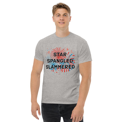 "Star Spangled Slammered" Funny 4th of July T-Shirt