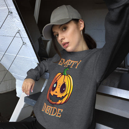 "Empty Inside" Funny Halloween Sweatshirt