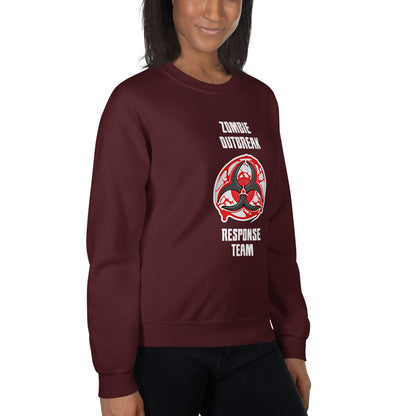 "Zombie Outbreak Response Team" Halloween Sweatshirt