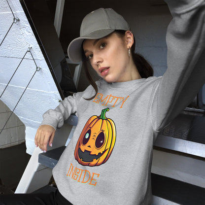 "Empty Inside" Funny Halloween Sweatshirt