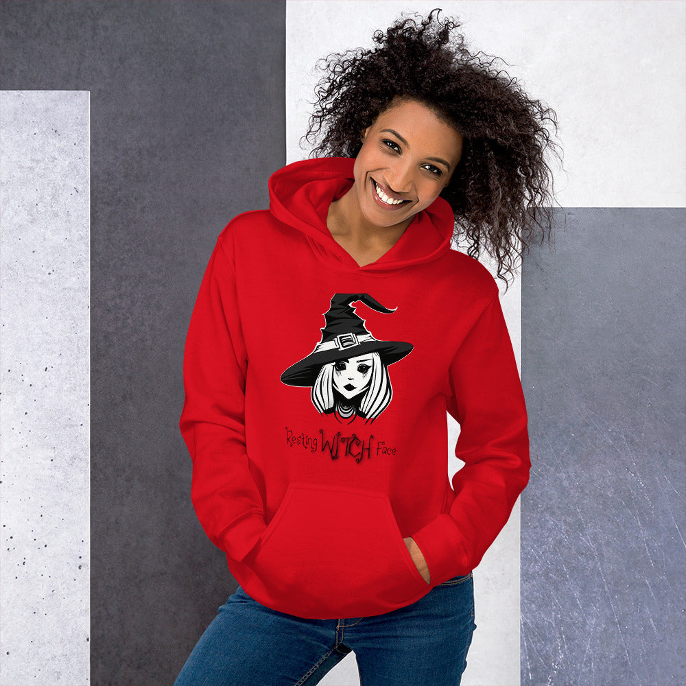 "Resting Witch Face" Funny Halloween Hoodie