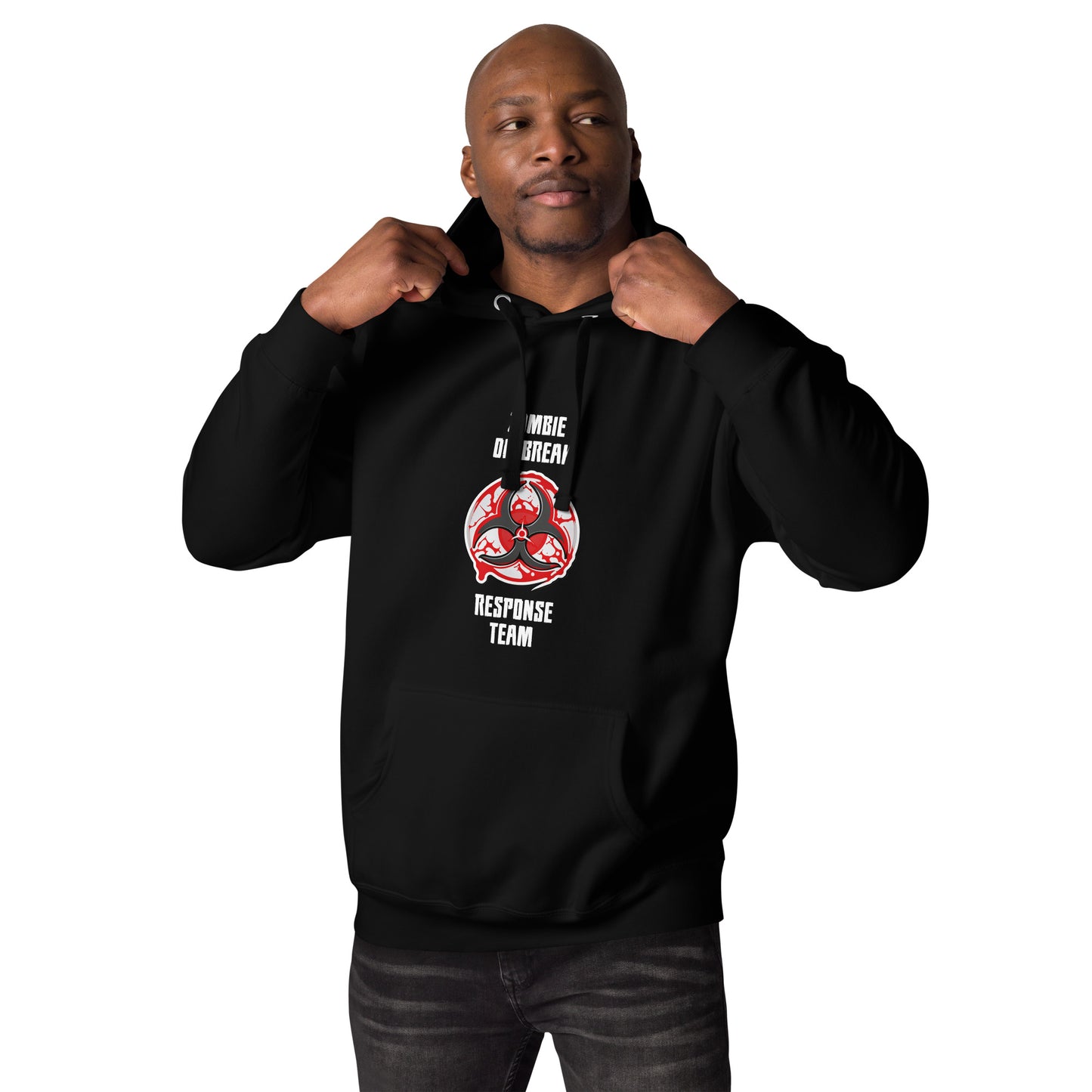 "Zombie Outbreak Response Team" Halloween Hoodie