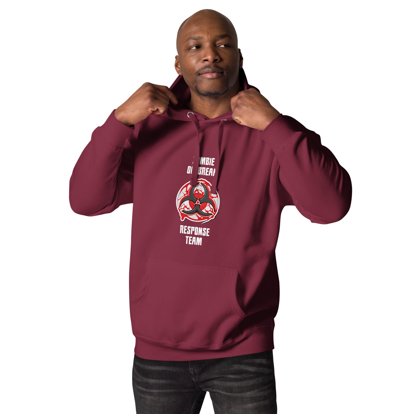 "Zombie Outbreak Response Team" Halloween Hoodie