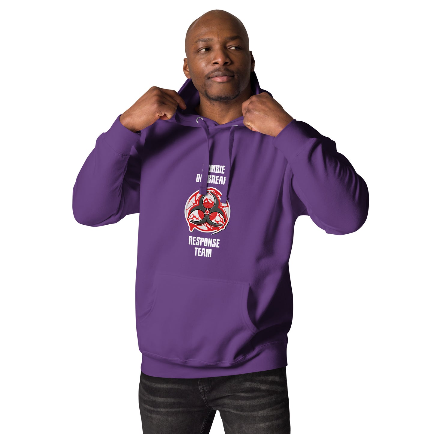 "Zombie Outbreak Response Team" Halloween Hoodie