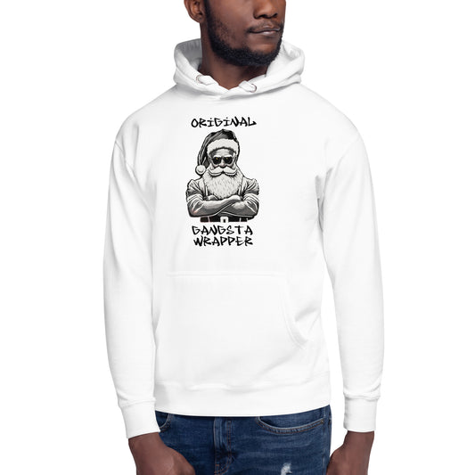 "Original Gangsta Wrapper" Funny Christmas Hoodie
